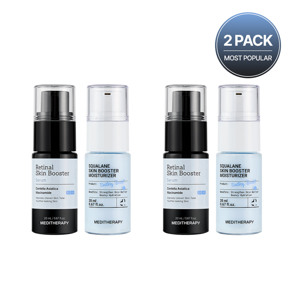 2-Step Korean Glass Skin Duo — Retinal & Squalane