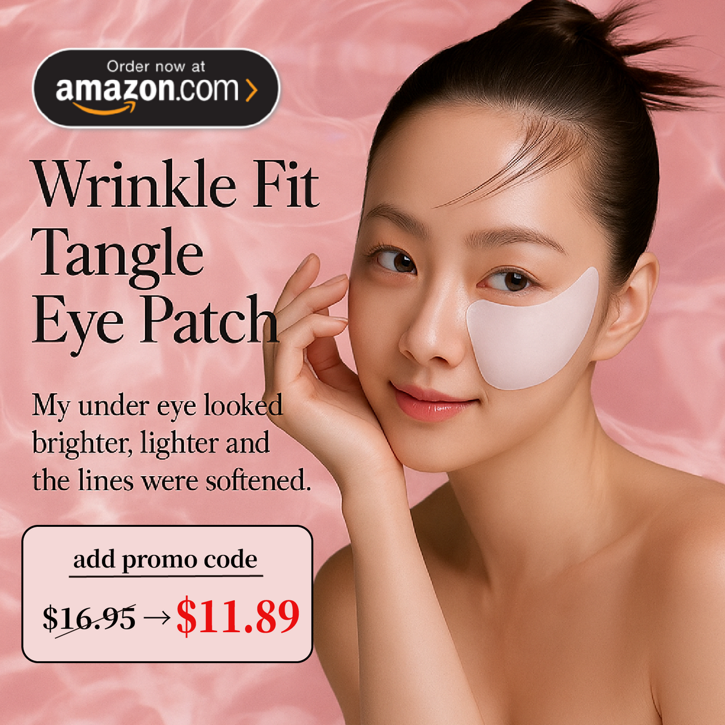 [30% OFF on Amazon] Wrinkle-Fit Tangle Eye Patch – Limited Stock