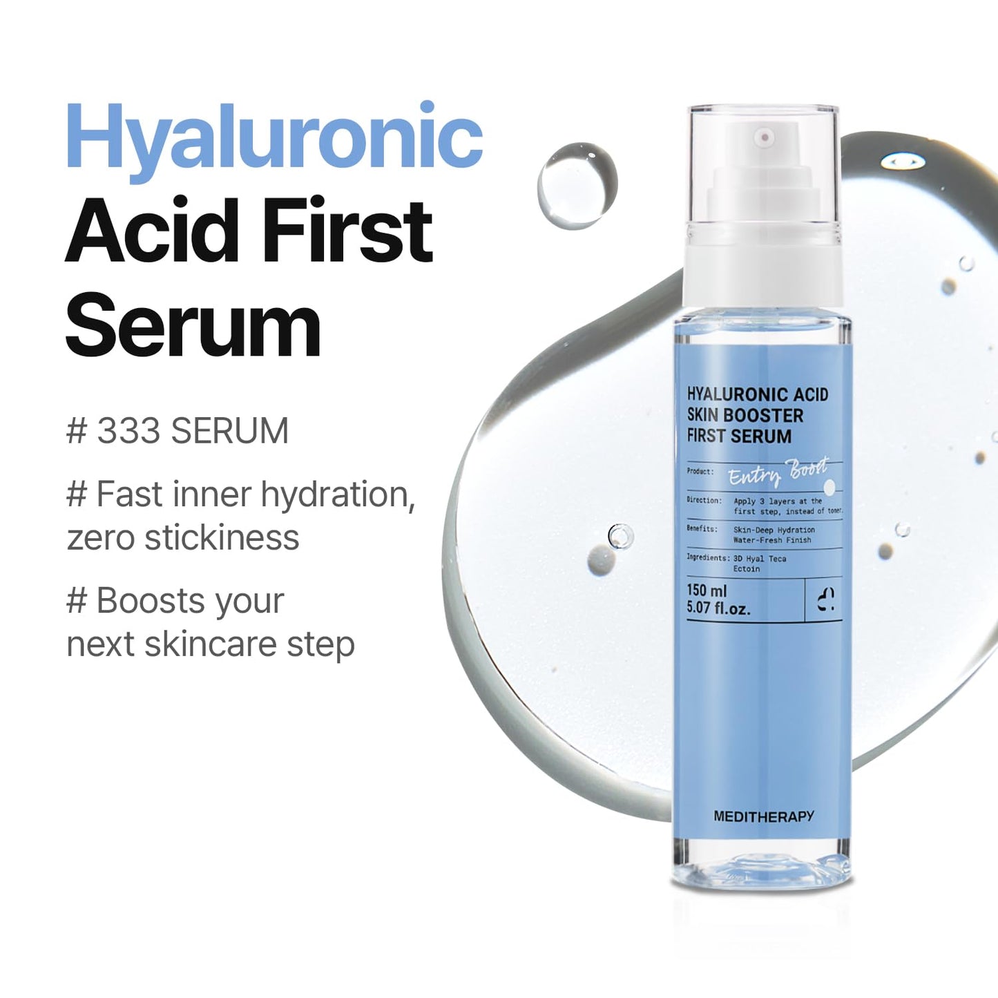 Hyaluronic Acid Skin Booster — Plump & Glow 150ml
