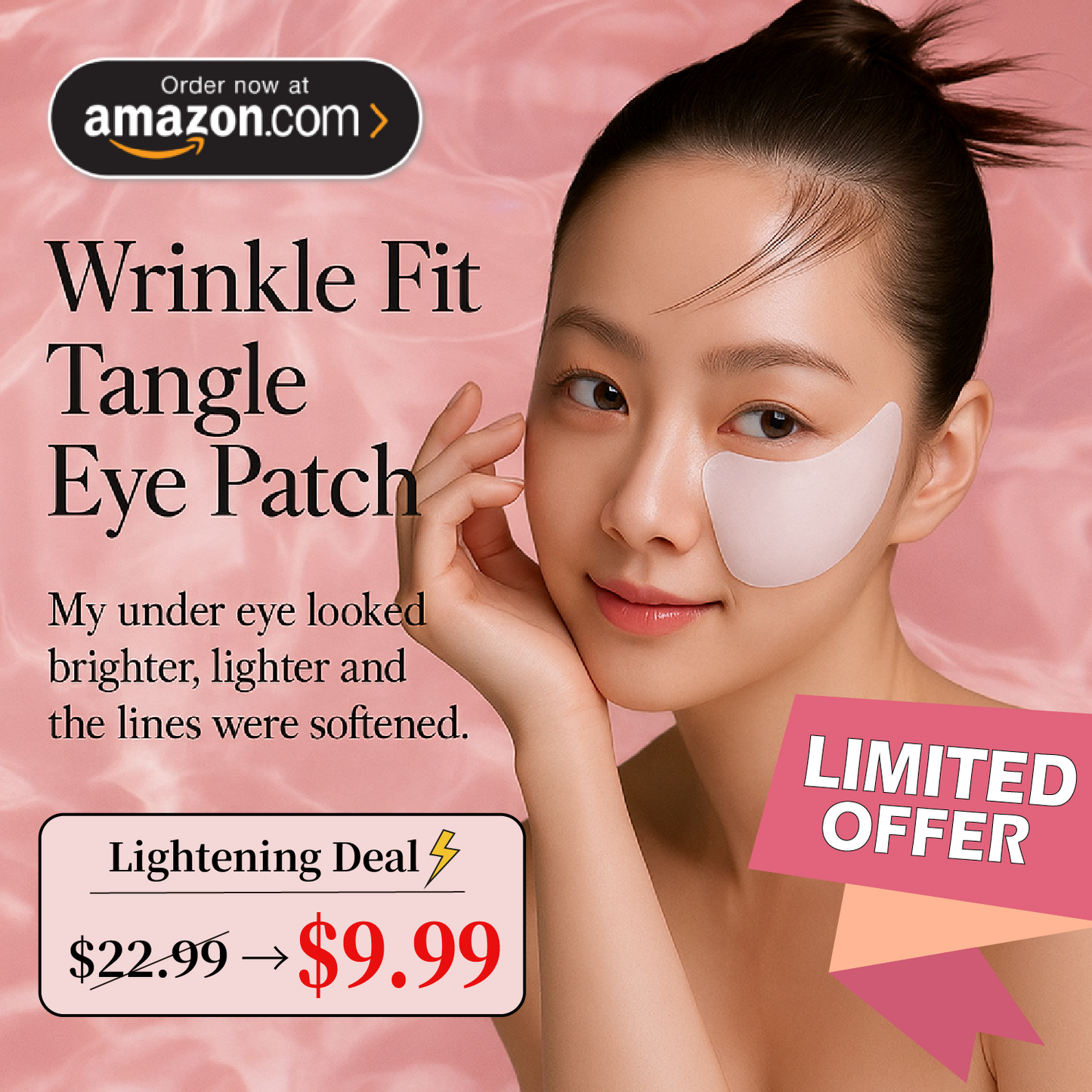 [56% OFF / $9.99] Wrinkle-Fit Tangle Eye Patch – Lowest Price Ever