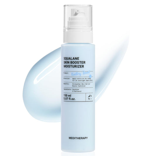 [28% OFF | $17.99] Squalane Skin Booster Moisturizer – 8% Squalane + Panthenol + Hyaluronic Acid