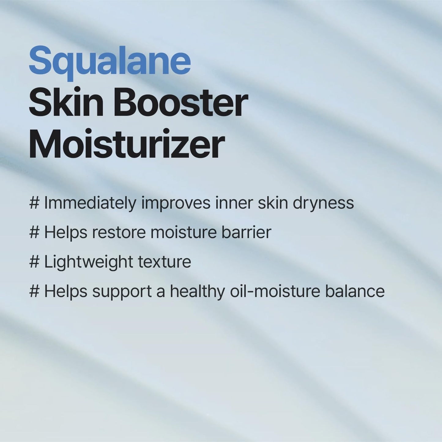 [28% OFF | $17.99] Squalane Skin Booster Moisturizer – 8% Squalane + Panthenol + Hyaluronic Acid