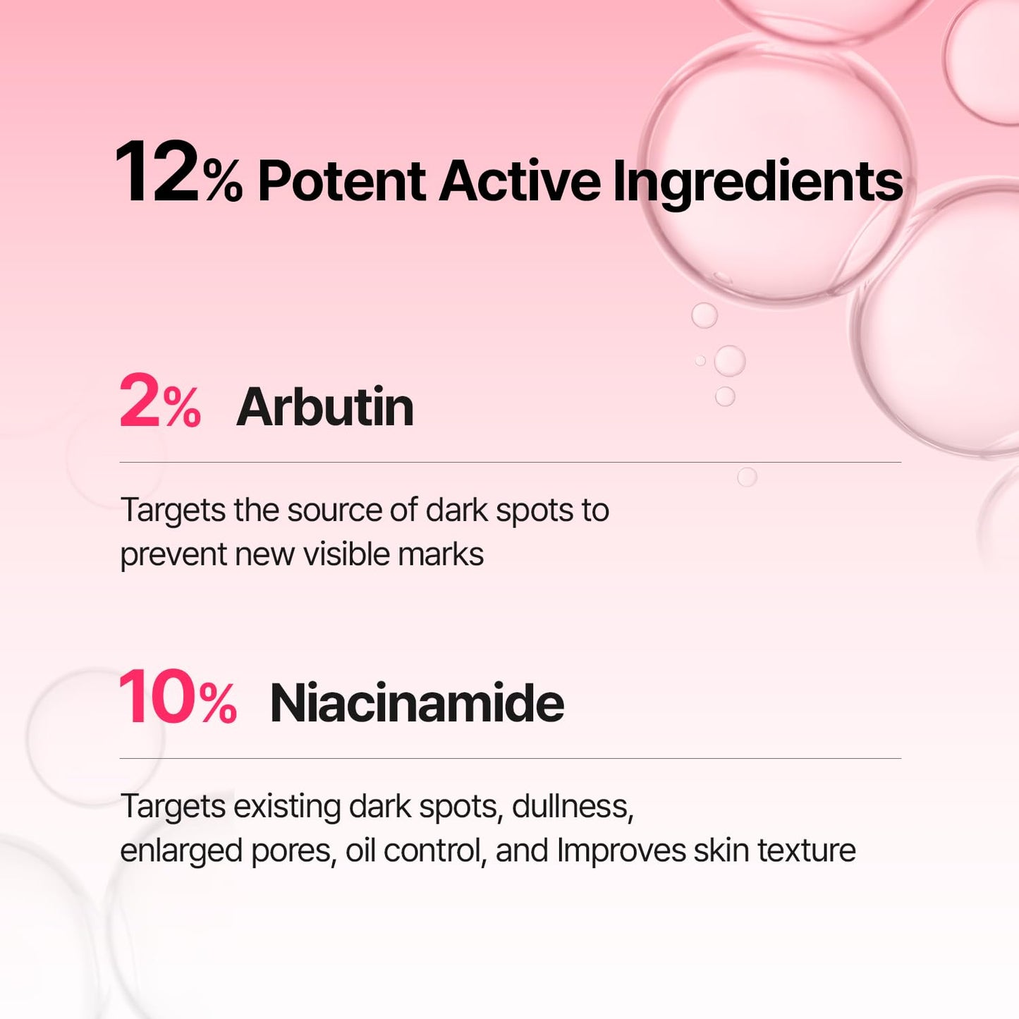 Arbutin Skin Booster Serum – 10% Niacinamide, 2% Arbutin, Boosts Absorption 7x with Built-In Device