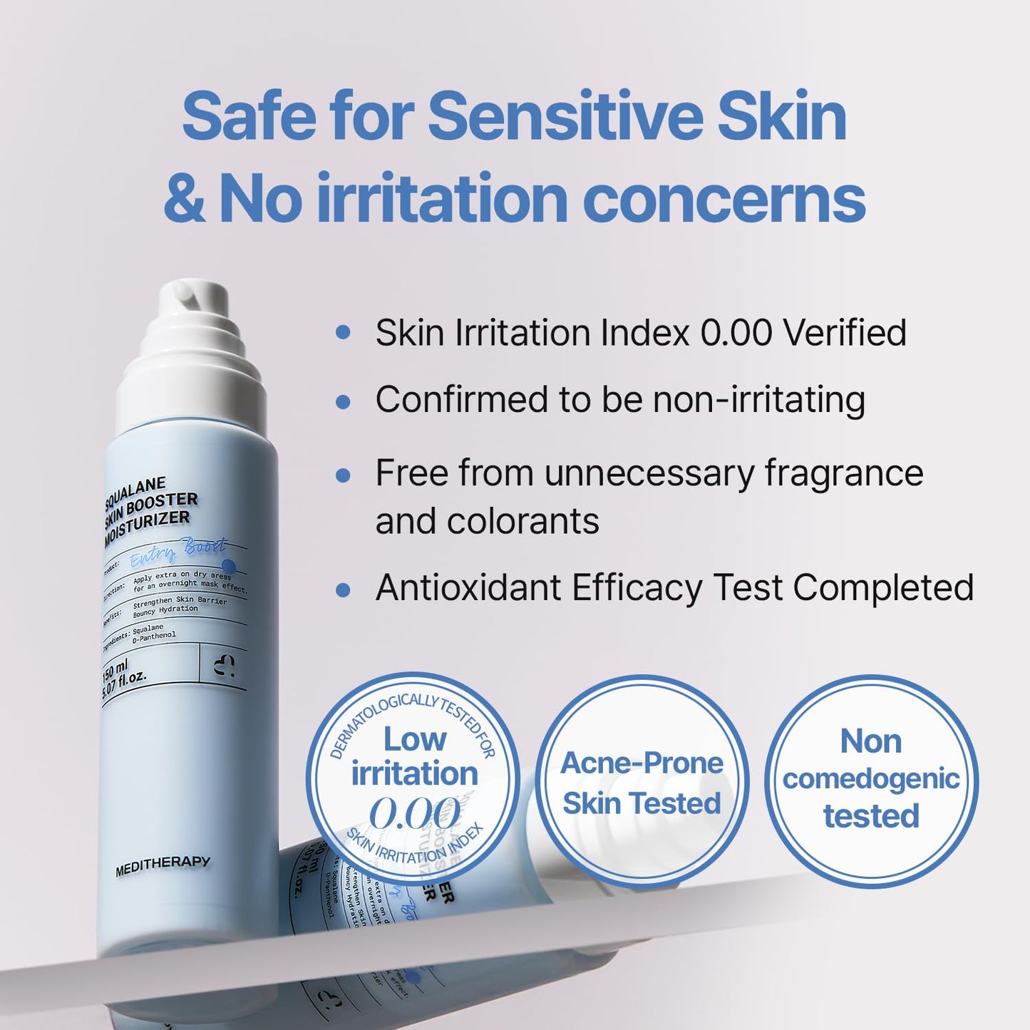 [28% OFF | $17.99] Squalane Skin Booster Moisturizer – 8% Squalane + Panthenol + Hyaluronic Acid