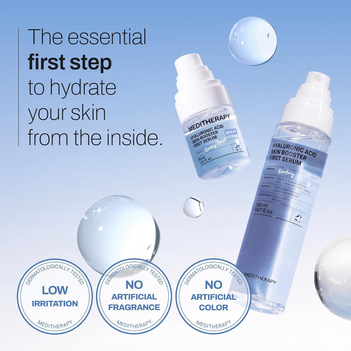 [Amazon's pick] #1 K-Beauty Hyaluronic Serum — Now as Spray Type