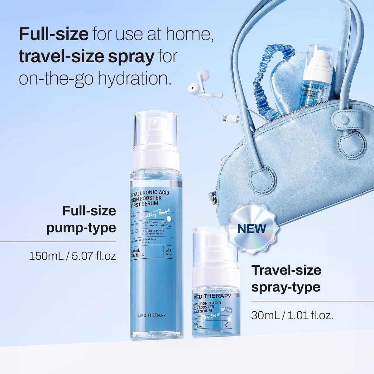 [Amazon's pick] #1 K-Beauty Hyaluronic Serum — Now as Spray Type