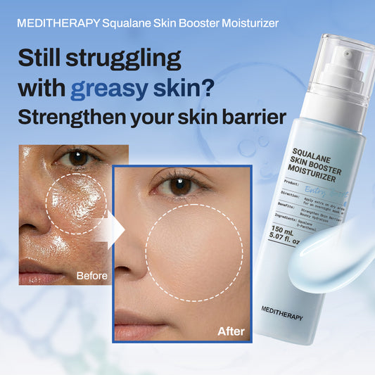 Squalane Moisturizer - Clinically Proven Non-Greasy Barrier Repair