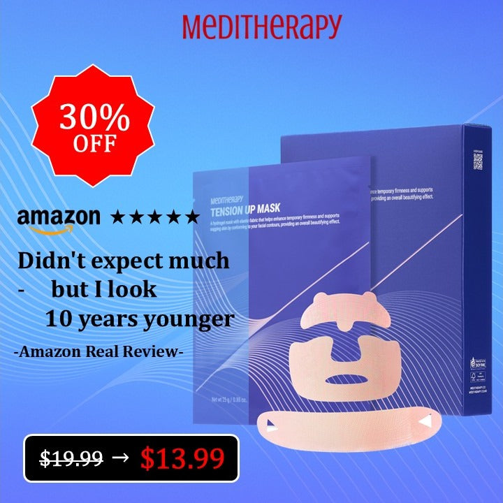 [30% OFF] Only $13.99 – Tension Up Mask (5ea)