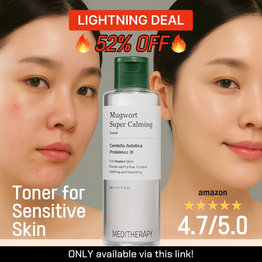 [52% OFF–Limited Time Offer] Mugwort Super Calming Toner
