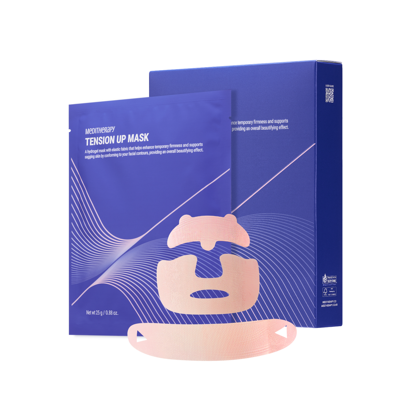 Tension Up Collagen Mask – V Line Facelift & Hydrating Facial Mask for Baby-Soft Skin