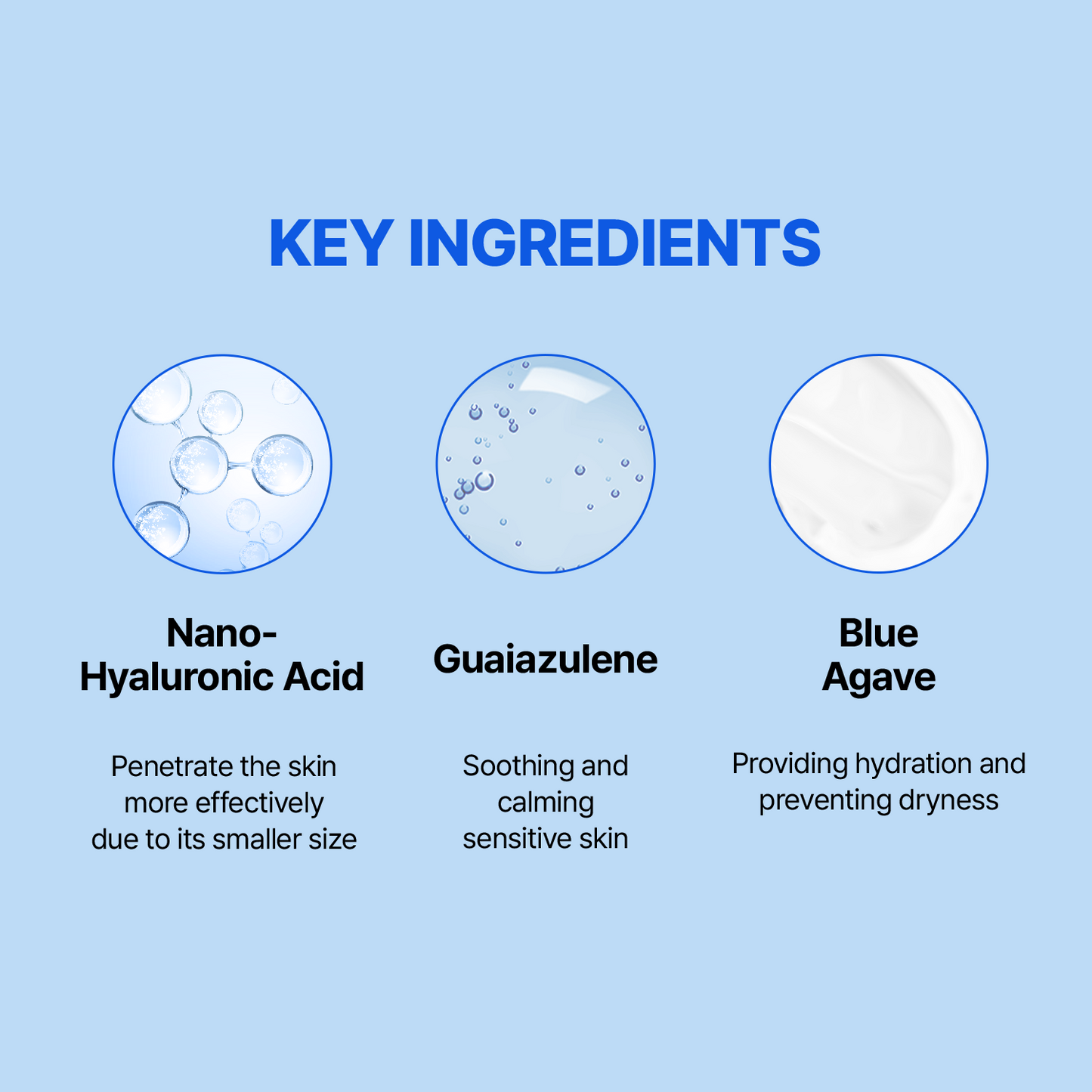 Bluelayer Ampoule Jet + Azulene Ampoule + Dome Mask + Water Cream