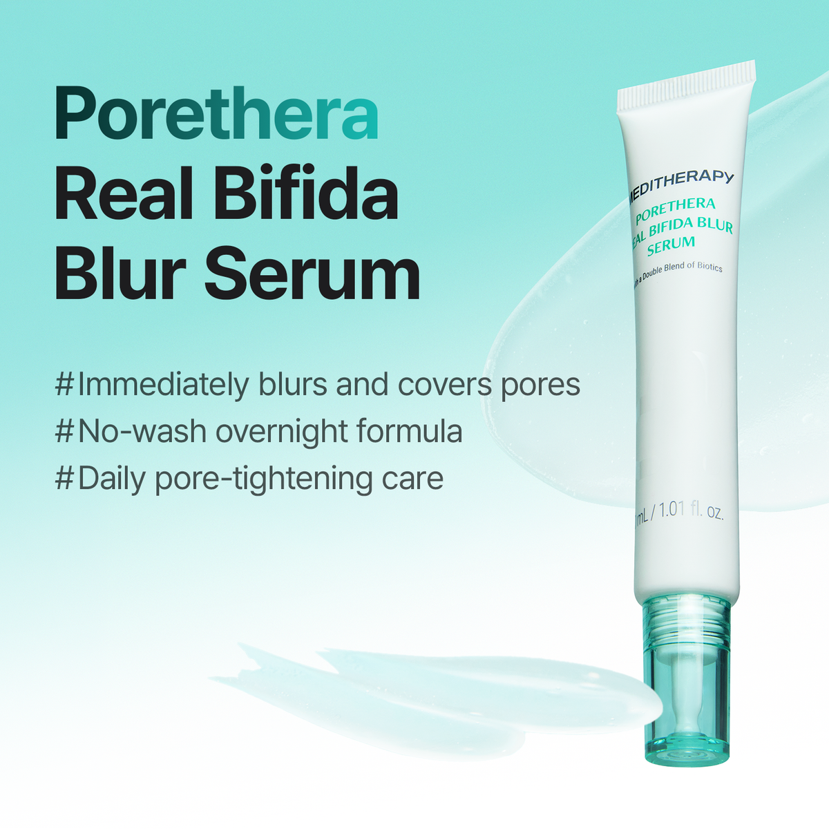 [26M+ K-Beauty Icon PONY's PICK] Porethera Real Bifida Blur Serum
