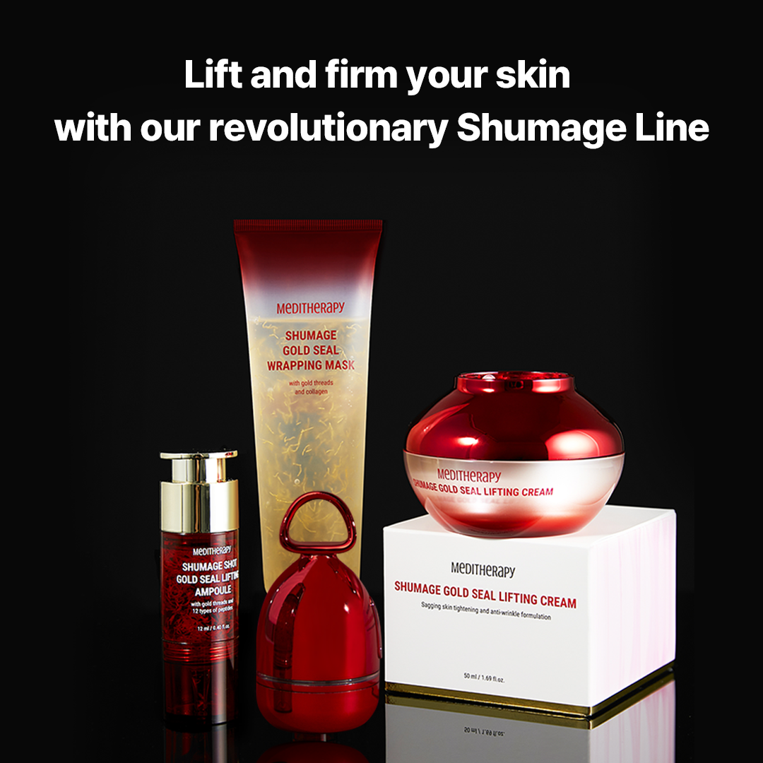 Shumage Gold Seal Cream + EM Device + Gold Seal Ampoule + Wrapping Mask