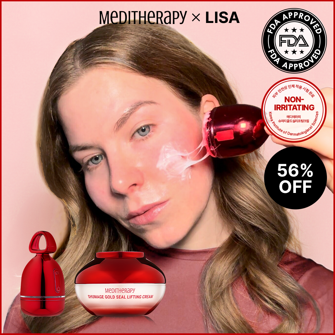 [MEDIETHERAPY x LISA] Shumage Gold Seal Lifting Cream + Device