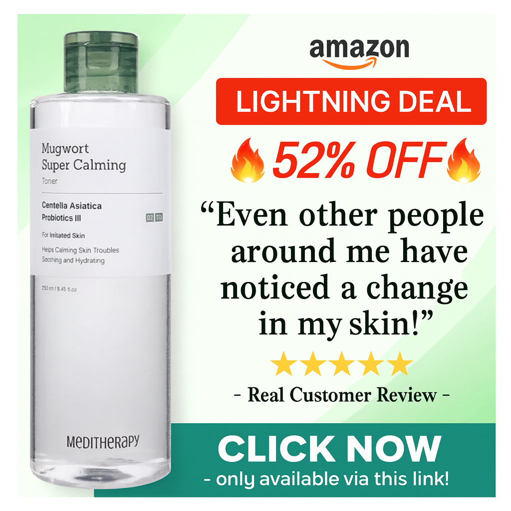 [52% OFF–Limited Time Offer] Mugwort Super Calming Toner