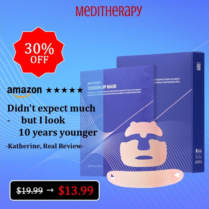 [30% OFF] Only $13.99 – Tension Up Mask (5ea)