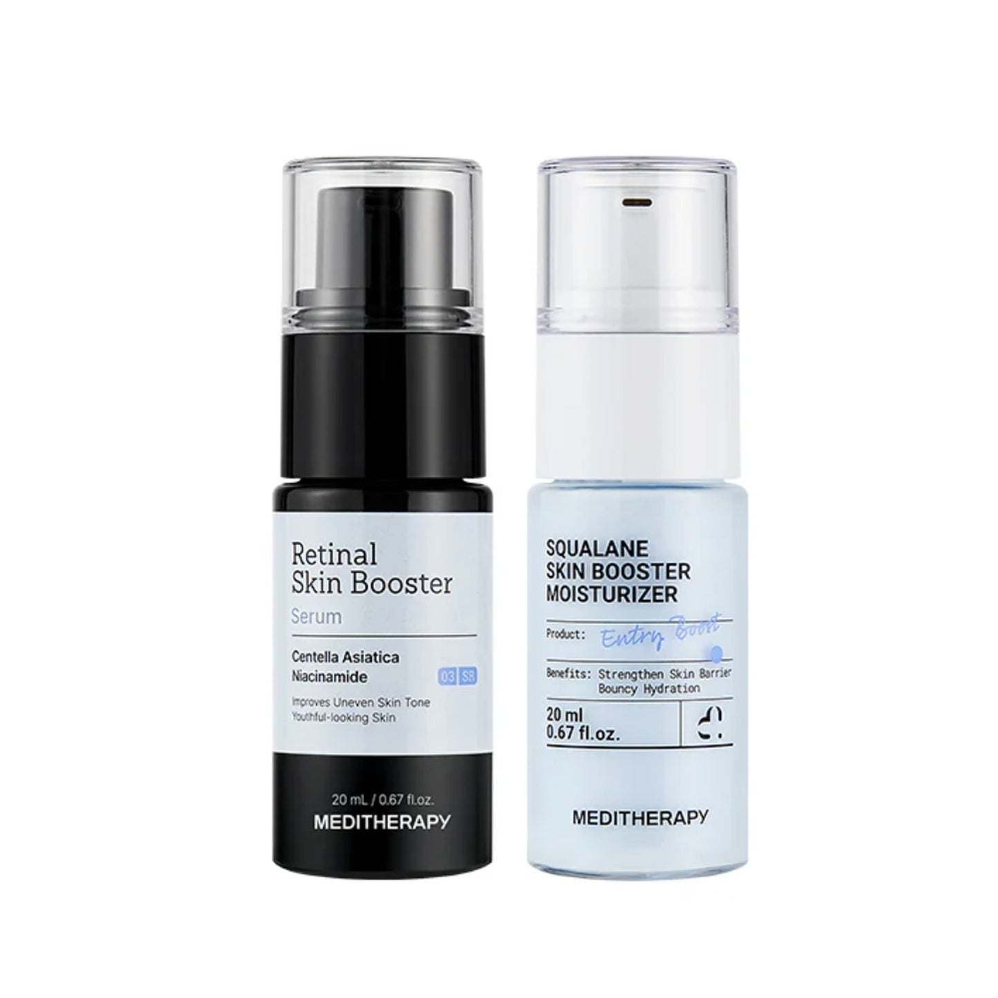 2-Step Korean Glass Skin Duo — Retinal &  Squalane