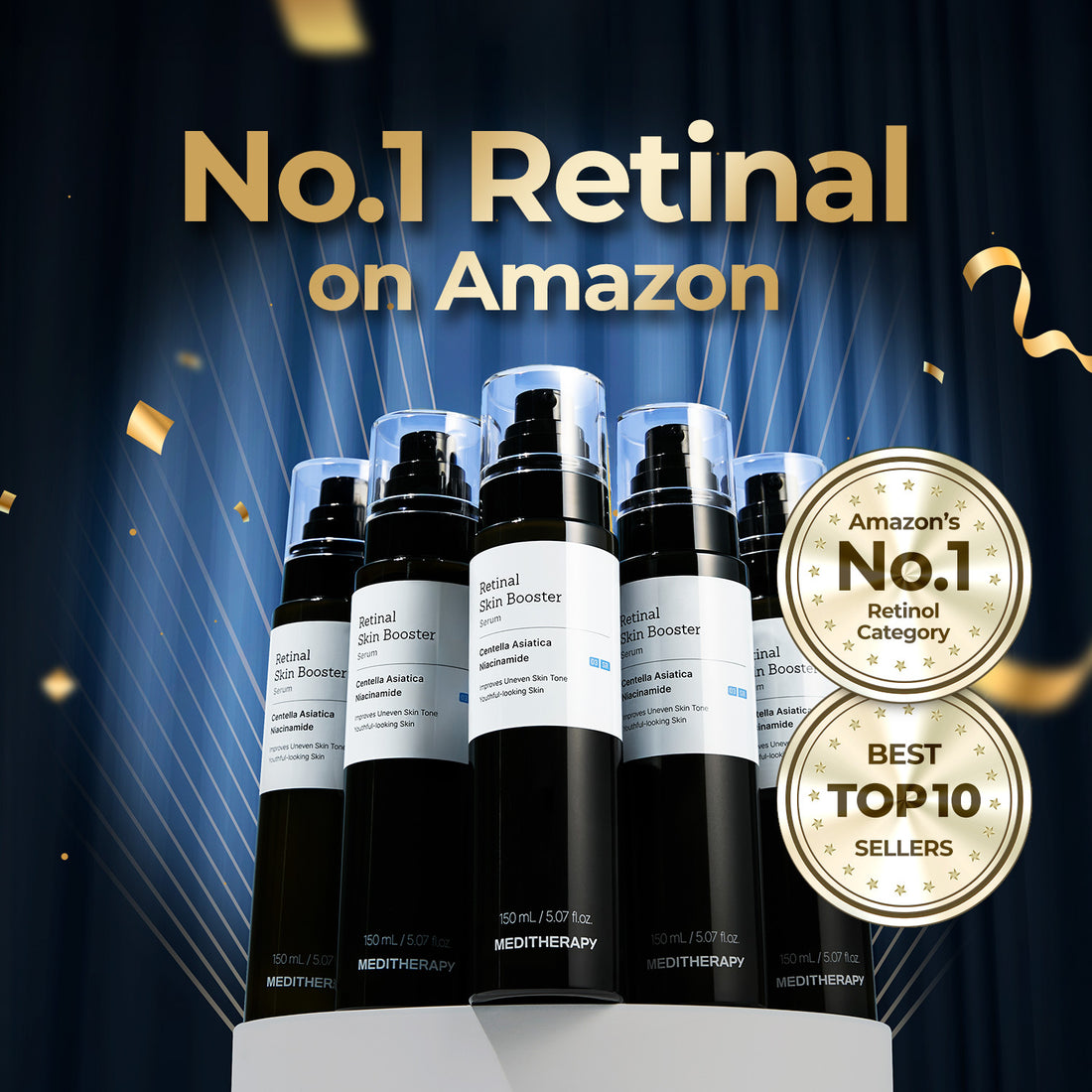 [Amazon #1]Retinal Skin Booster Serum - Dark Spot & Wrinkle care