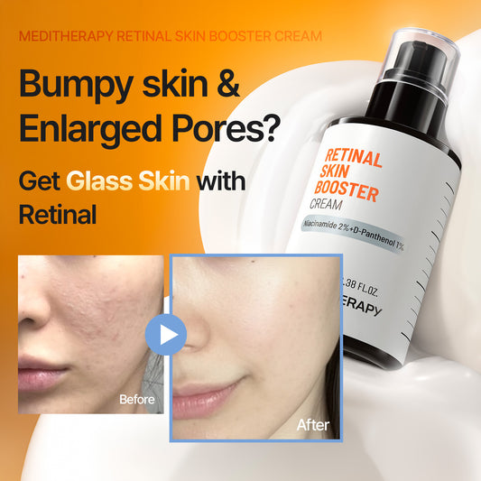 Retinal Skin Booster Cream - Clear, Flawless Glass Skin Texture