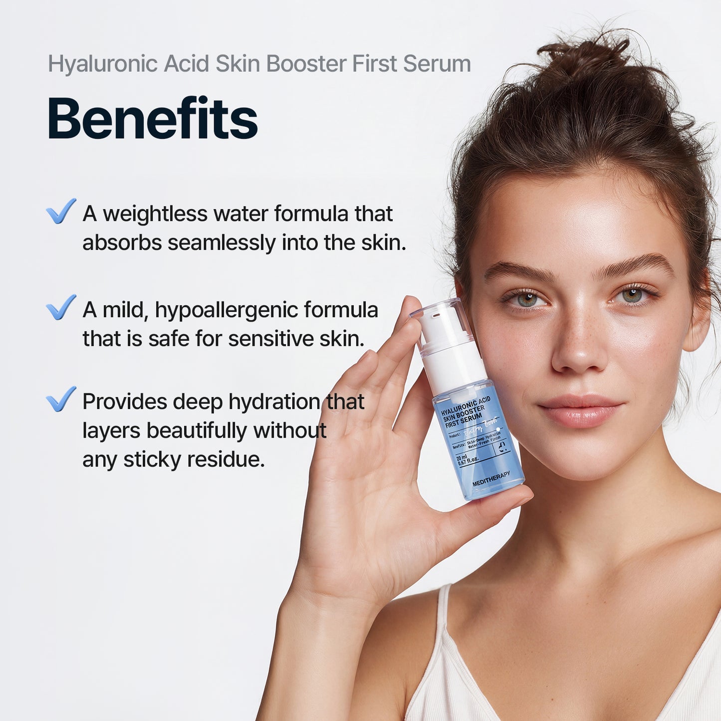 3-Step Korean Glass Skin Trio — Retinal, Hyaluronic Acid & Squalane Moisturizer