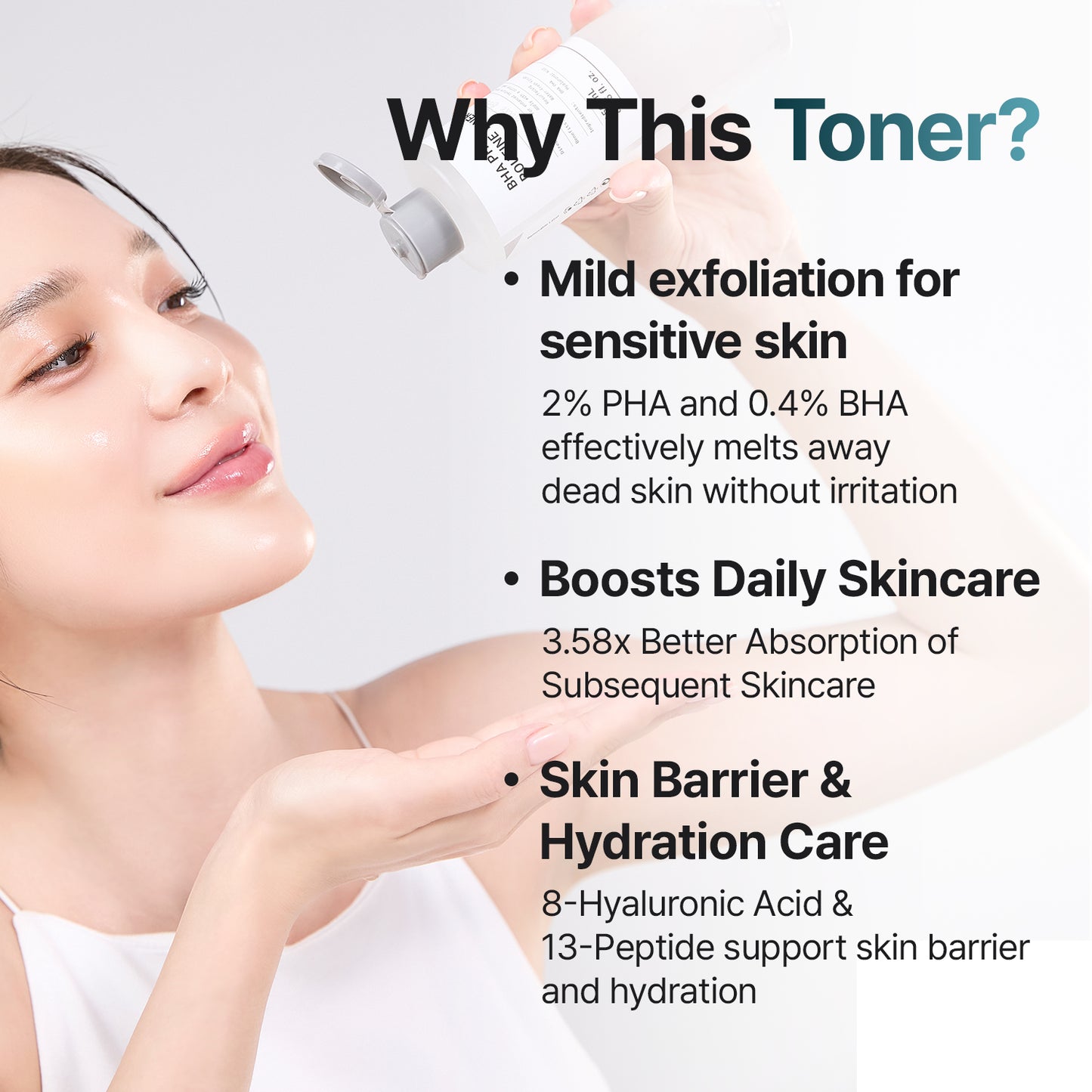 BHA PHA Exfoliating Moisture Toner