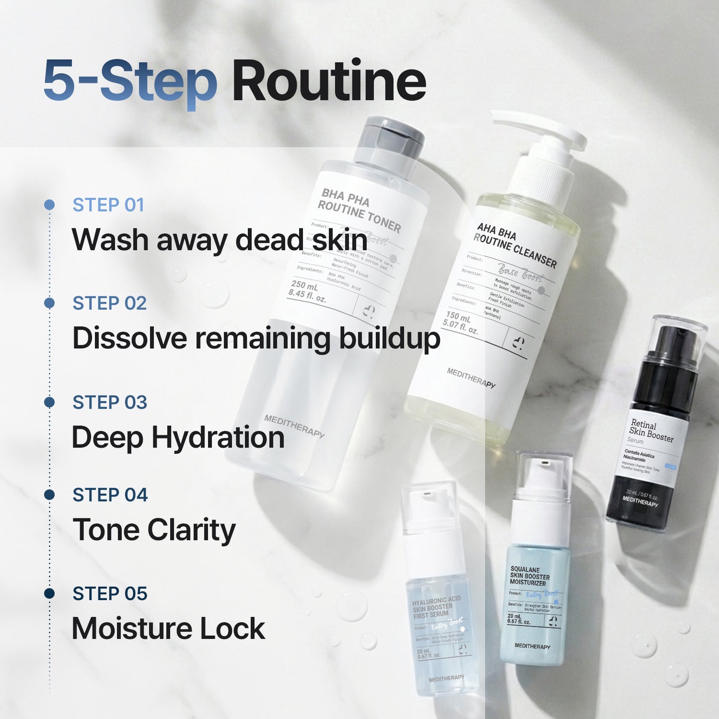 [Mega Deal] Cleansing & Skincare Set of 5