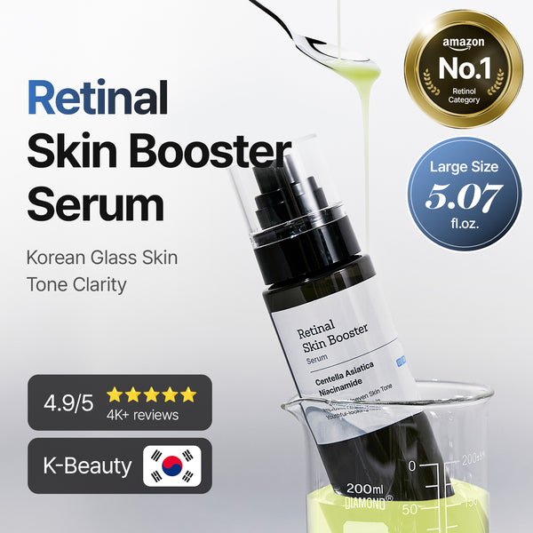 MEDIHEAL Retinal Skin Booster 4本セット Amazon #1] Retinal Skin Booster — All-in-One Glow Reset (XXL 5 fl