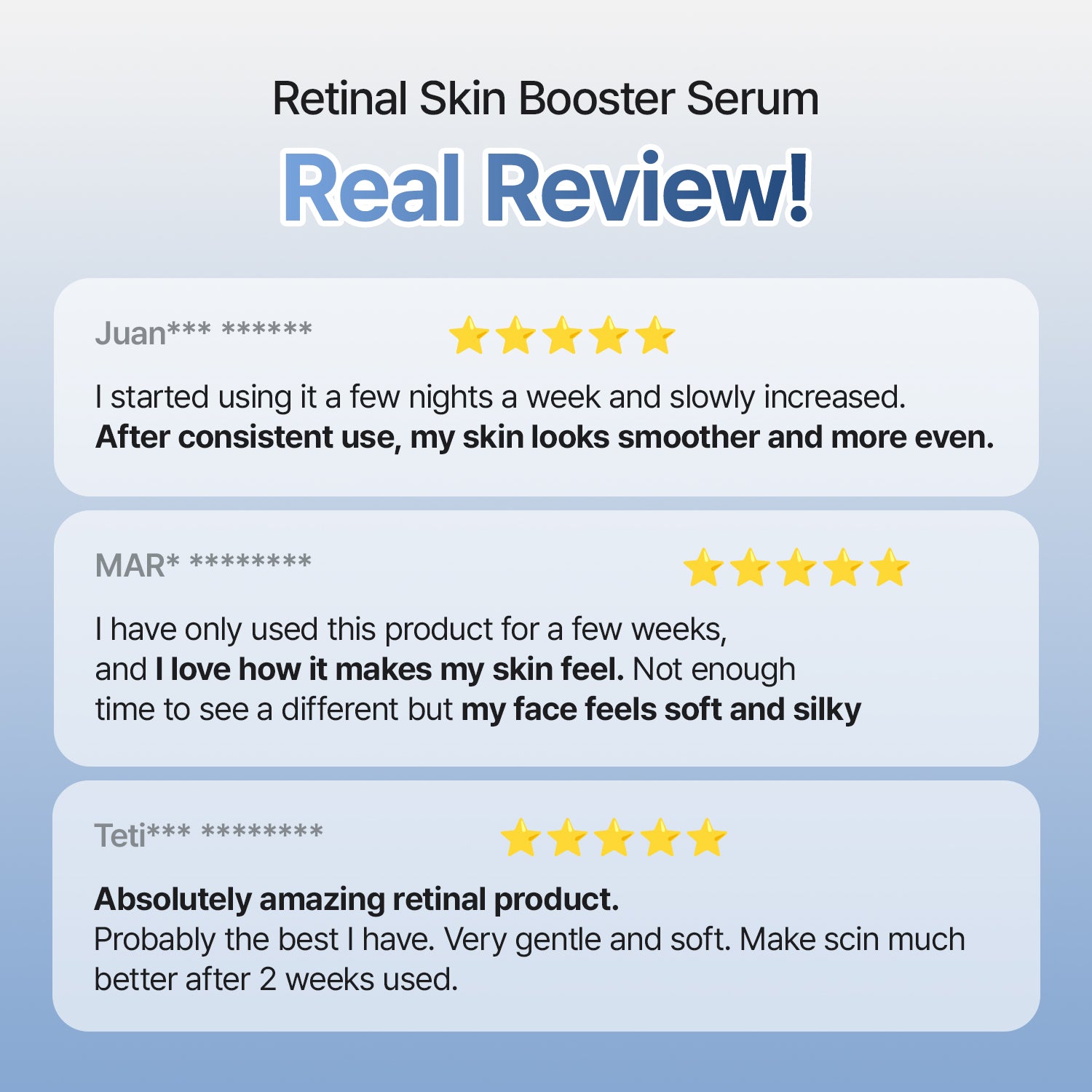 Amazon #1] Retinal Skin Booster — All-in-One Glow Reset (XXL 5 fl
