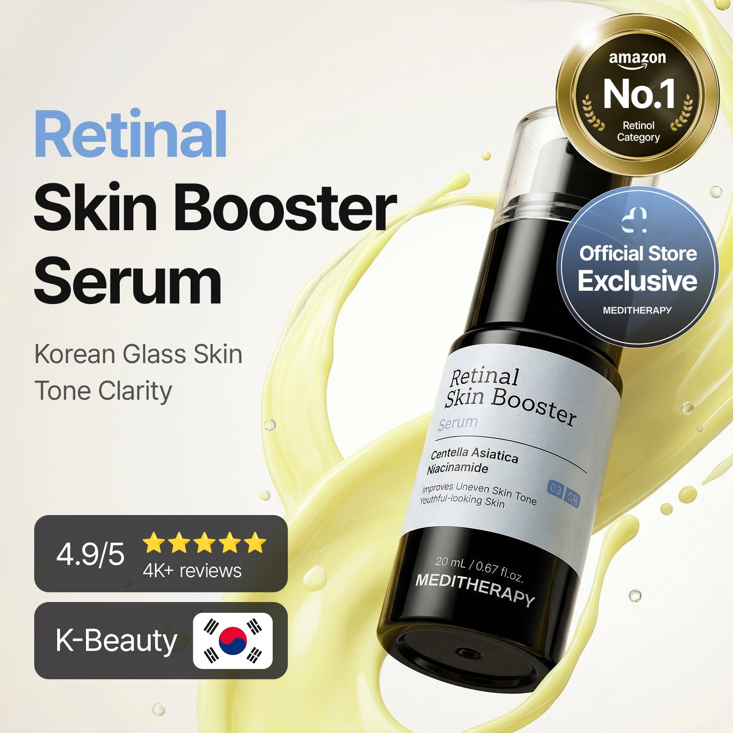 Amazon #1] Retinal Skin Booster Serum – MEDITHERAPY